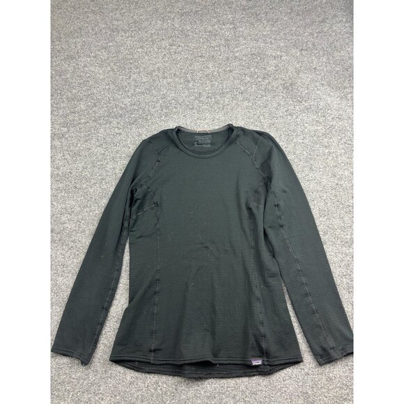 Patagonia Sweaters - Patagonia Shirt Womens XS Black Thermal Weight Capilene Baselayer Long Sleeve